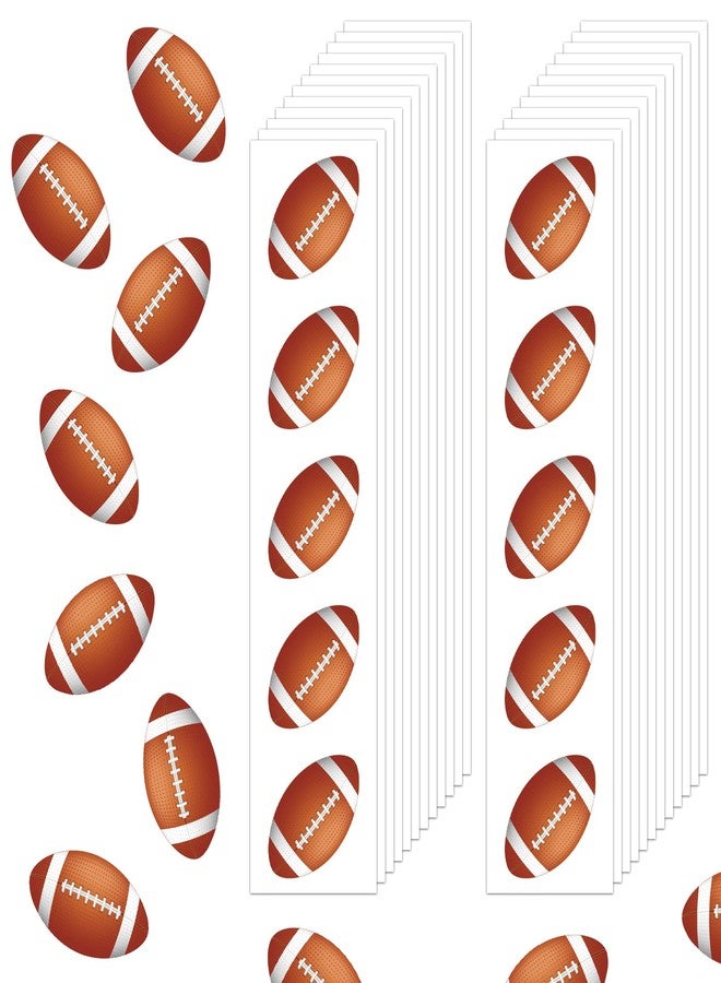 sodknow 120 Pcs Football Stickers Vinyl, Football Helmet Stickers for Water Bottle Kids Boys, Sports Ball Decals Waterproof for Football Sports Party Favor Supply Reward Pride Planner Calendar DIY Craft - Image 1